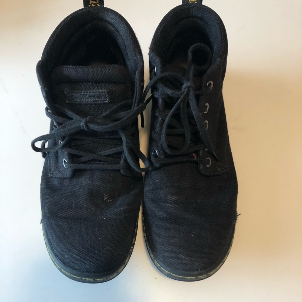 Dr. Martin canvas mid tops size 8